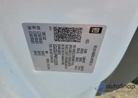 2023 Chevrolet Express G3500 Ls z USA, uszkodzony, nr VIN 1GAZGLFP6P1132105